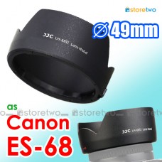 Canon ES-68 - JJC 蓮花型遮光罩 EF 50mm f/1.8 STM 50.8 定焦鏡頭 49mm Lens Hood