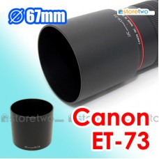 Canon ET-73 - JJC 遮光罩 EF 100mm f/2.8L Macro IS USM 紅圈防震百微L 鏡 鏡頭 67mm Lens Hood