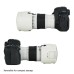 Canon ET-78B 白色 - JJC 遮光罩 70-200mm f/4L IS II USM 鏡頭 72mm Lens Hood