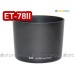 Canon ET-78II - JJC 遮光罩 EF 135mm f/2L USM 180mm f/3.5L Macro USM 鏡頭 72mm Lens Hood