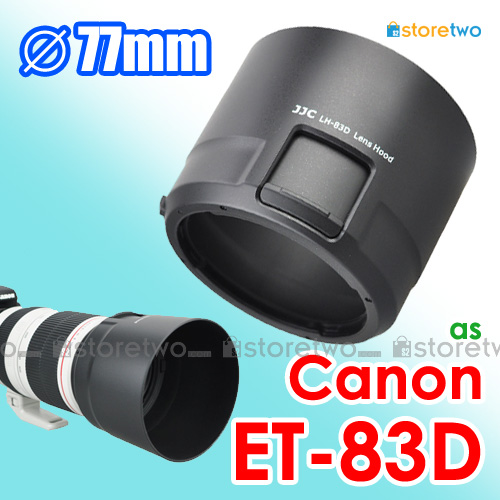 Canon ET-83D - JJC 遮光罩 EF 100-400mm f/4.5-5.6L IS II USM 鏡頭 77mm Lens Hood