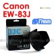 Canon EW-83J - JJC 遮光罩 EF-S 17-55mm f/2.8 IS USM 鏡頭 77mm Lens Hood