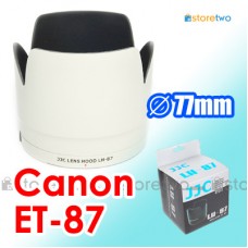 Canon ET-87 白色 - JJC 遮光罩 70-200mm f/2.8L IS II USM 小白IS二代 鏡頭 77mm Lens Hood