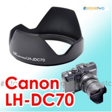 Canon LH-DC70 - JJC 蓮花型遮光罩 PowerShot G1 X G1X Full HD DC Lens Hood