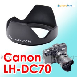 Canon LH-DC70 - JJC 蓮花型遮光罩 PowerShot G1 X G1X Full HD DC Lens Hood