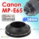 Canon MP-E65 - JJC 金屬遮光罩 MP-E 65mm f/2.8 1-5X Macro 微距鏡頭 58mm Lens Hood