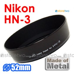 Nikon HN-3 - JJC 金屬遮光罩 Nikkor 35mm f/1.4S Micro 55 35-80 鏡頭 52mm Metal Lens Hood