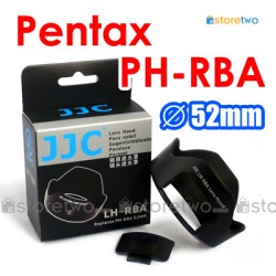 Pentax PH-RBA - JJC 遮光罩 smc DA 18-55mm f/3.5-5.6 AL 鏡頭 52mm K-x Kit Lens Hood