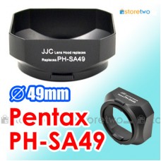 Pentax PH-SA49 - JJC 遮光罩 smc DA 50mm f/2.4AL FA 50mm f/1.4 f/1.7 A 50mm f/2 F 50mm 鏡頭 49mm Lens Hood