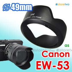 Canon EW-53 - JJC 遮光罩 EF-M 15-45mm f/3.5-6.3 IS STM 鏡頭 49mm Lens Hood