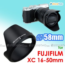 FUJIFILM LH-XC1650 JJC 遮光罩 FUJINON XC 16-50mm f/3.5-5.6 OIS Lens Hood