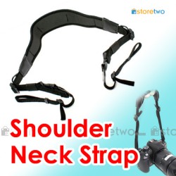 Sony STP-SB2AM - JJC Neoprene 潛水物料減磅相機帶 加闊防滑肩帶頸帶 可變短帶