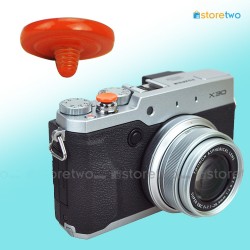 橙色相機快門按鈕 銅制 11mm Shutter Release Button