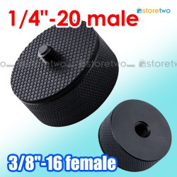 Kiwifotos 3/8" 內牙 - 1/4" 外牙 轉接螺絲 轉接裝置 Adapter GWF1438