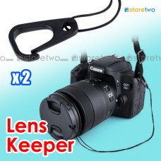 Kiwifotos 相機鏡頭蓋繫繩 相機帶扣 前蓋 白平衡蓋 Lens Cap Keeper Hook