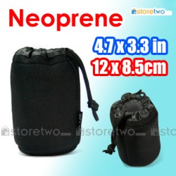 JJC Neoprene 潛水物料鏡頭保護袋 防水防撞防刮花 適合標準鏡 4x3吋 12x8 5cm (S)