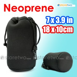 JJC Neoprene 潛水物料鏡頭保護袋 防水防撞防刮花 適合70-210mm變焦鏡 18x10cm (L)