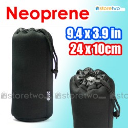 JJC Neoprene 潛水物料鏡頭保護袋 防水防撞防刮花 適合100-300mm變焦 24x10cm (XL)
