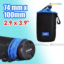 JJC NLP-15 89x150mm Neoprene 潛水物料防水鏡頭保護袋 防水防撞防刮花  掛鎖環 束繩 可掛腰帶
