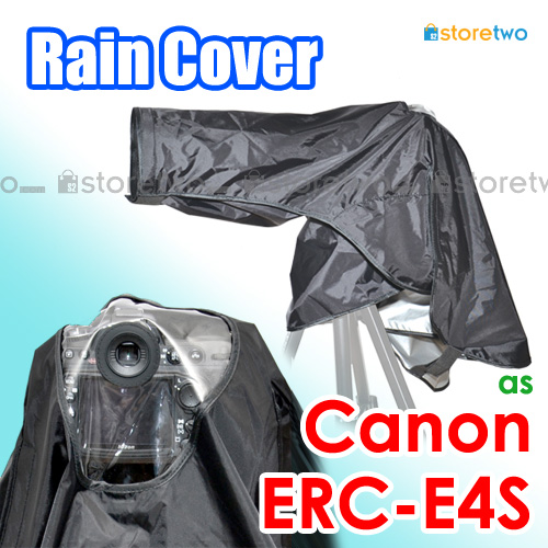 Canon ERC-E4S - JJC 相機防雨套雨衣防水防塵防滴透明視窗接目環觀景器 Rain Cover Coat Jacket