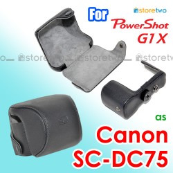 Canon SC-DC75 - O.N.E 皮製相機軟套軟包 G1 X G1X Soft Case