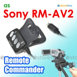 Sony RM-AV2 - JJC 遙控數碼攝錄機 HDR-FX1000E GV-HD700E HDR-XR155E HDR-TD10E HDR-PJ10E remote commander