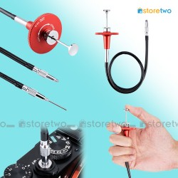 紅色 JJC 機械快門線 快門鎖 40mm Threaded Cable Release