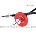紅色 JJC 機械快門線 快門鎖 40mm Threaded Cable Release